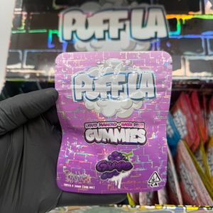 PUFF LA GUMMIES – LIQUID DIAMOND + HASH ROSIN – 500MG