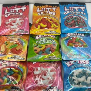 LITT EXOTICS EDIBLES 1000MG