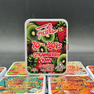 FIDELS 70-30’S PRE ROLLS – 5 CANNABIS INFUSED PREROLLS – 3.5G