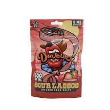 Devour Sour Lassos 500mg Infused Sour Belts - Image 10