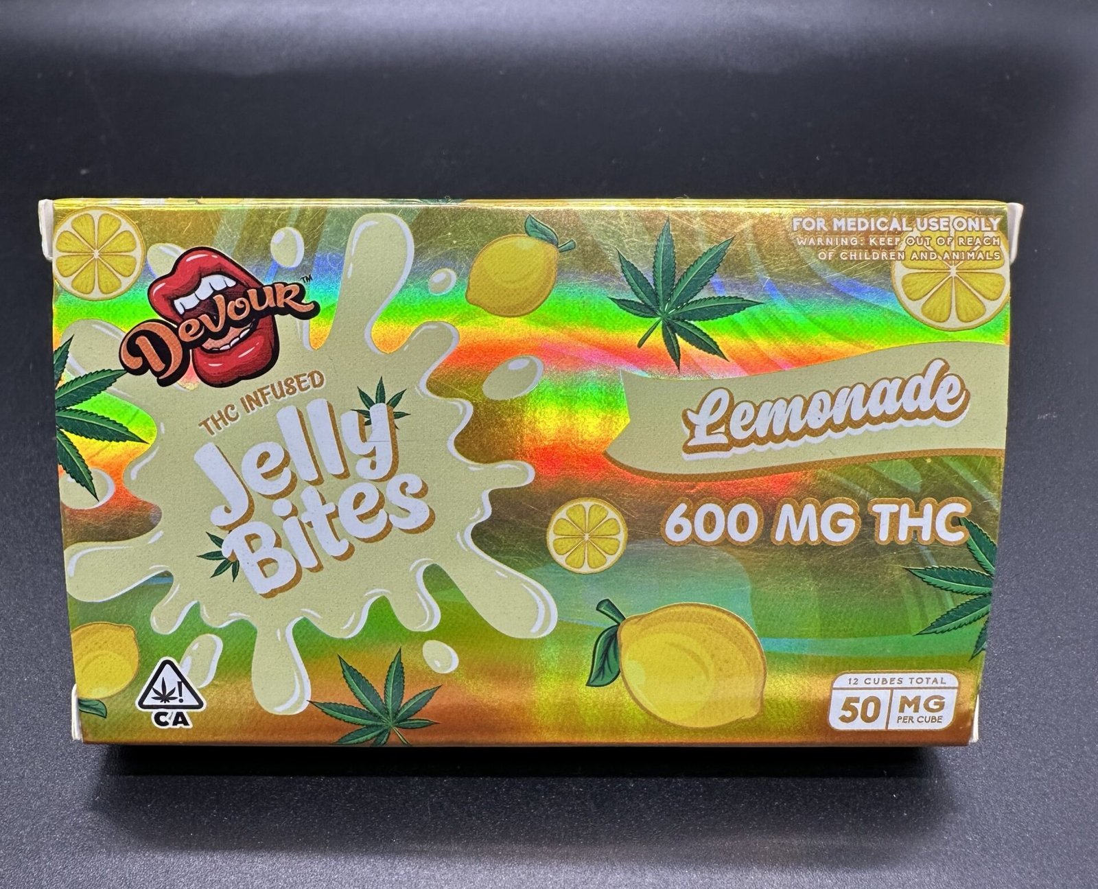 Devour Jelly Bites 600mg THC Infused - Image 9