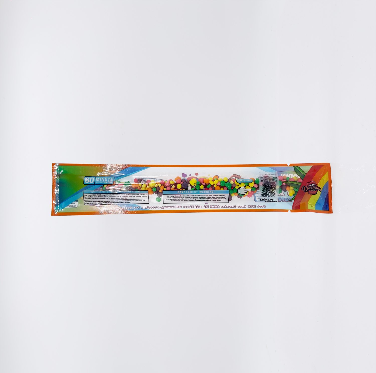 Devour Nerdz Ropes Gummies 500mg - Image 4