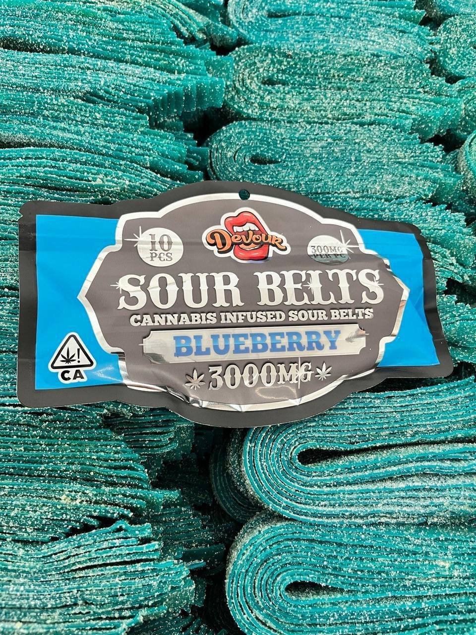Devour Sour Belts 3000mg - Image 5