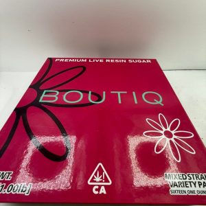Boutiq Premium Live Resin Sugar Concentrates