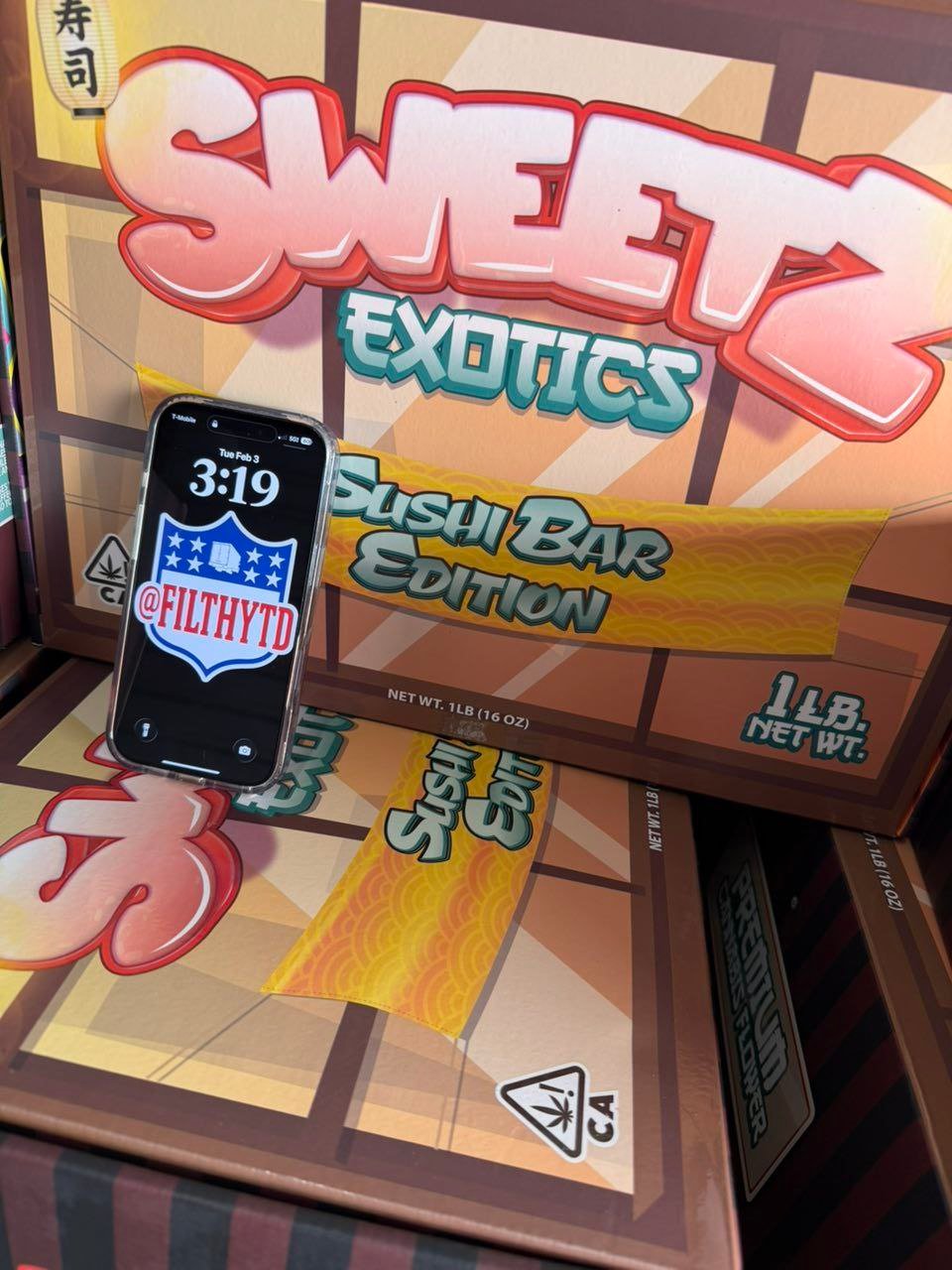 Sweetz Exotics Sushi Bar Edition 1LB