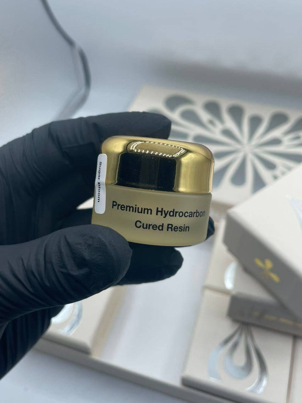 Fire Wax Sugar Bloom Eighth Premium Hydrocarbon Cured Resin - Image 2