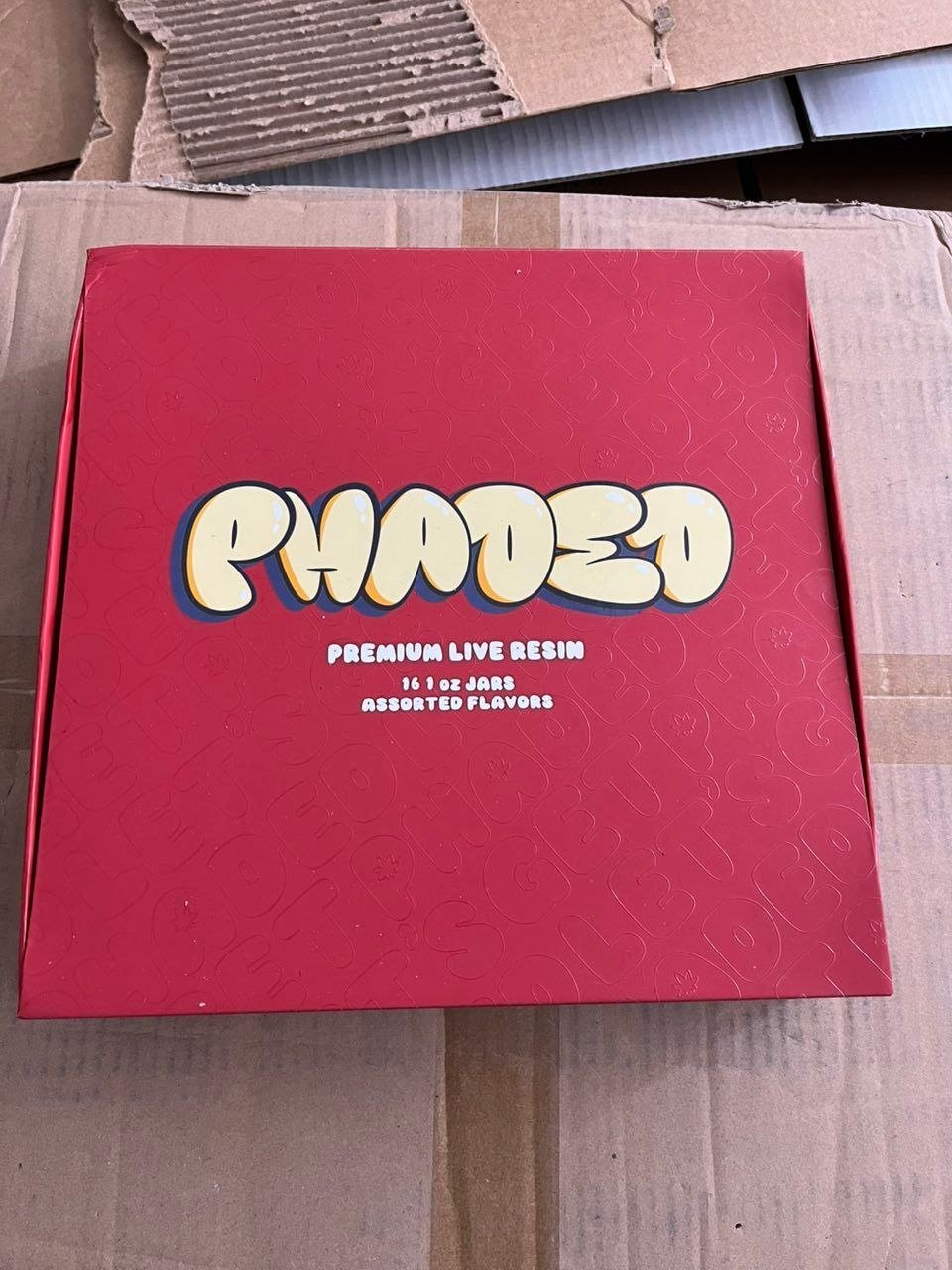Phaded Premium Live Resin 16Jars