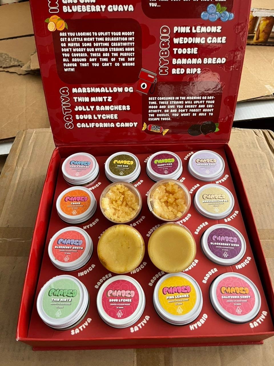 Phaded Premium Live Resin 16Jars - Image 2