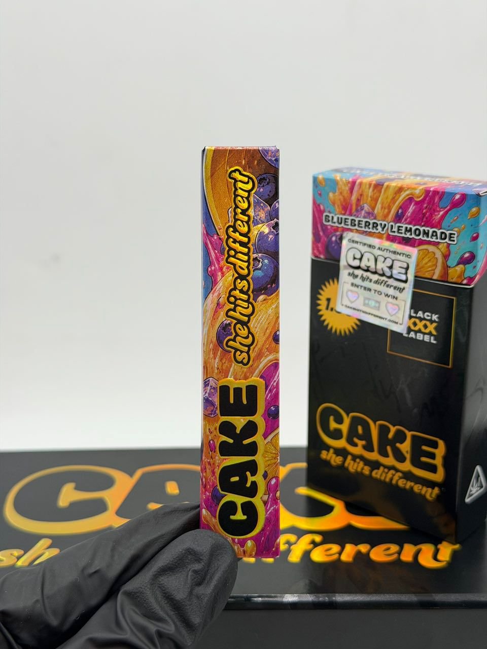 OG Cake Black XXX Label Disposable 1.5