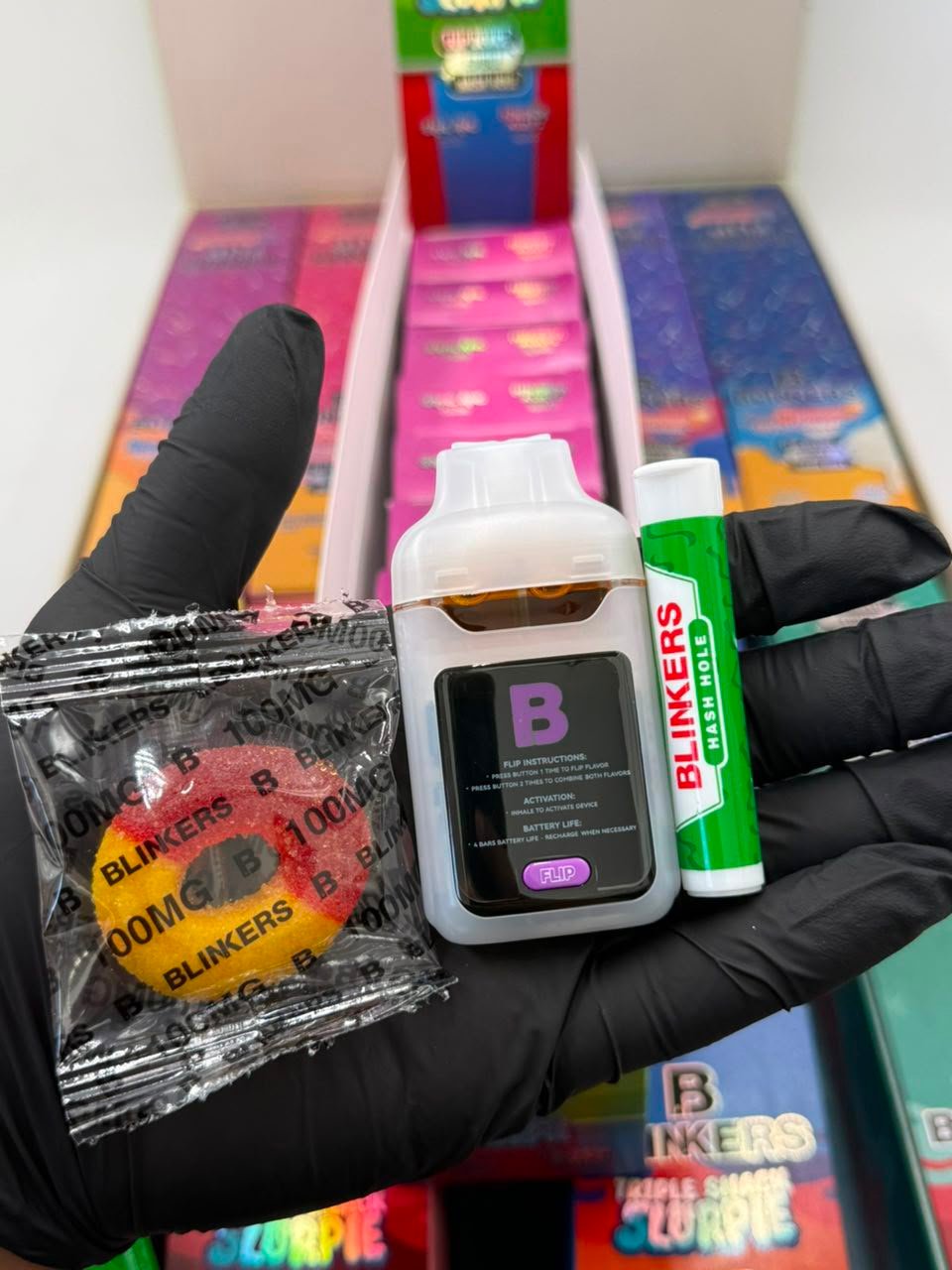Blinkers Flip Triple Snack Ice Cream X Slurpie 2G Disposable - Image 2